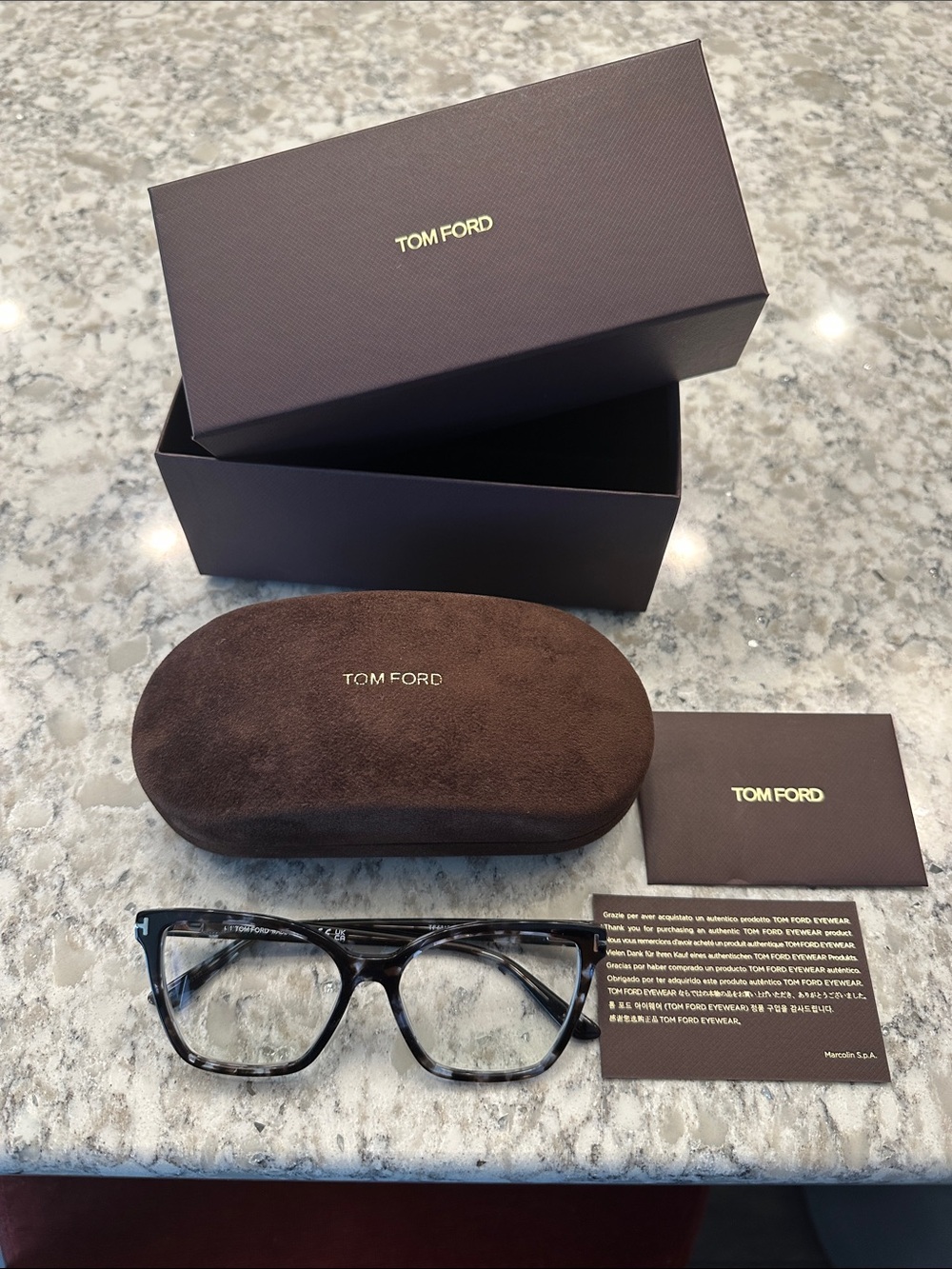 Tom Ford Eyeglass Frame Set